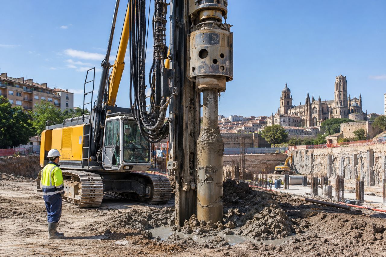 Cimentaciones: zapatas, losas y pilotajes, y cómo se elige cada solución