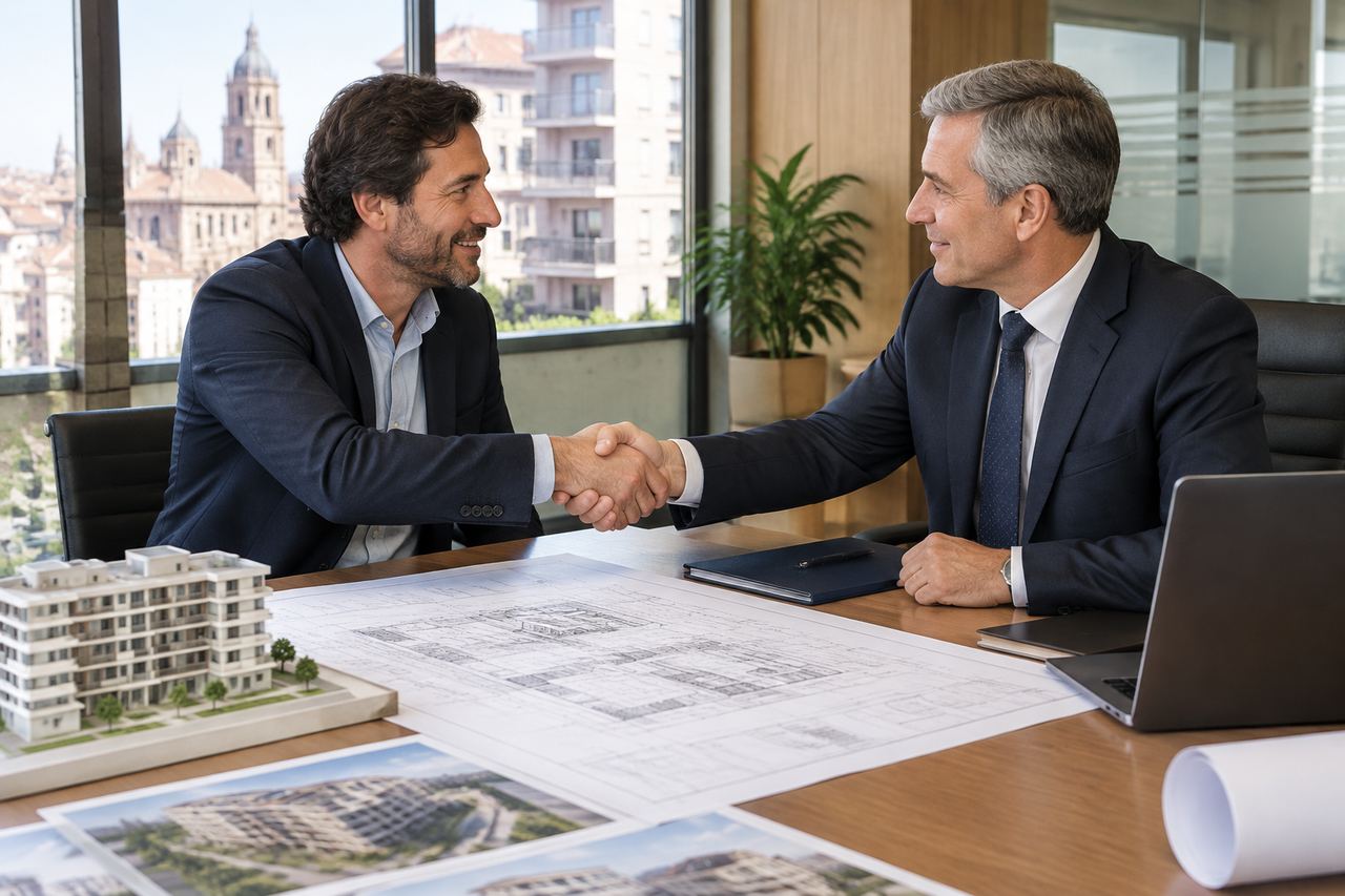 Cómo se financia una promoción inmobiliaria: préstamo promotor, avales y autofinanciación por ventas