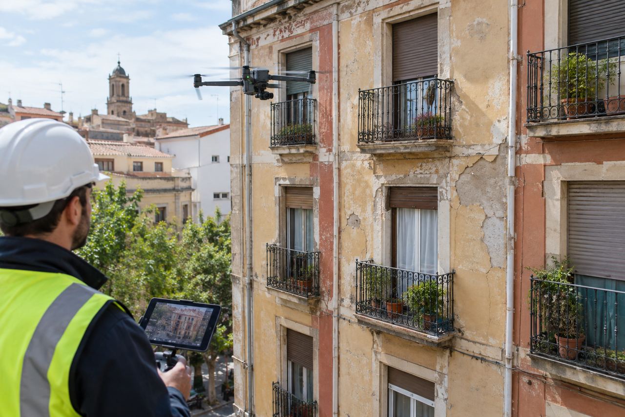 IA en rehabilitación: del levantamiento al diagnóstico energético