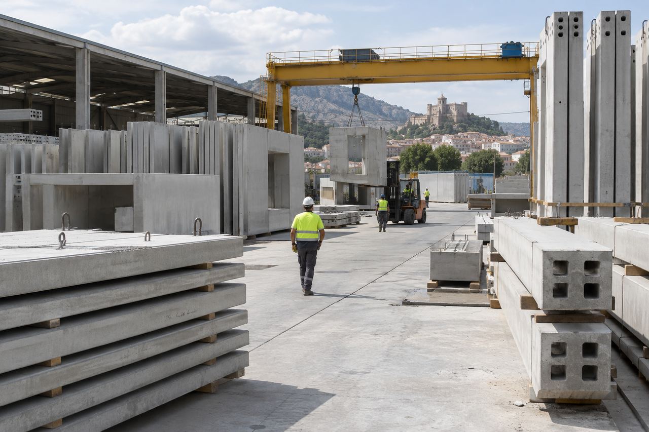 Prefabricados de hormigón: placas, pilares y módulos que acortan la obra sin bajar la calidad
