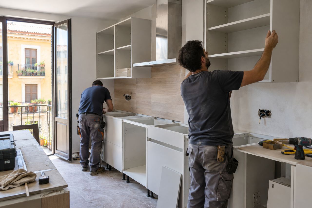 Reformar la cocina: orden de actuación, errores comunes y decisiones que no se pueden deshacer