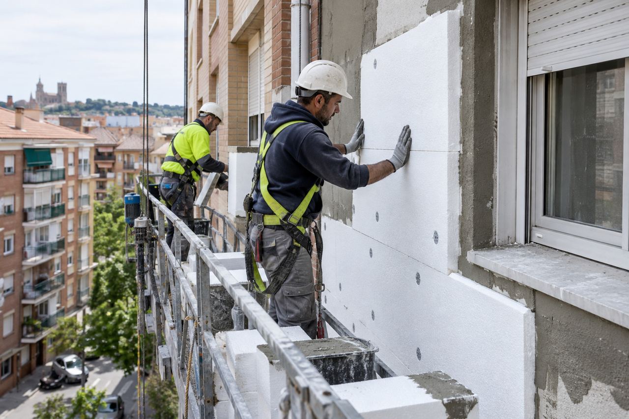 Rehabilitación energética: SATE, ventanas y aerotermia, en qué orden atacar la factura